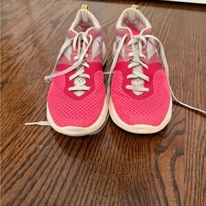 Women’s Nike LunarMTRL  Pink and White Athletic Sneakers